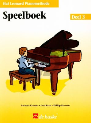 Piano Methode Vol.3 Speelboek (Alleen het Boek) (Barbara Kreader - Fred Kern - Phillip Keveren)