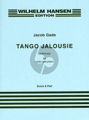 Gade Tango Jalousie (Jealousy) Tango Tzigane Violin-Piano