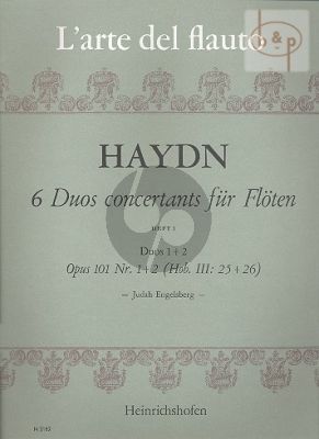 6 Duos Concertants Op. 101 Vol. 1 (No. 1 - 2) (Hob.III:25 - 26)