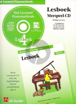 Piano Methode Vol.4 CD bij Lesboek (Alleen de Meespeel-Cd) (Barbara Kreader - Fred Kern - Phillip Keveren)