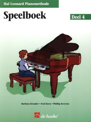 Piano Methode Vol.4 Speelboek (Alleen het Boek) (Barbara Kreader - Fred Kern - Phillip Keveren)