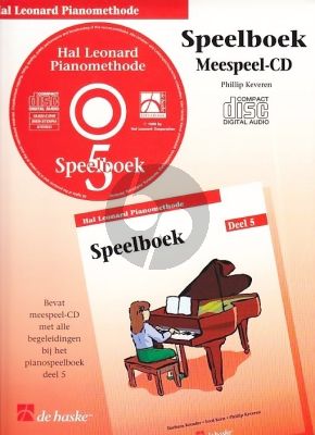 Piano Methode Vol.5 CD bij Speelboek (Alleen de Meespeel-Cd) (Barbara Kreader - Fred Kern - Phillip Keveren)