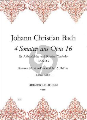 Bach 4 Sonaten aus Op.16 Vol.2