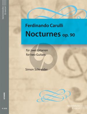 Carulli Nocturnes Op.90 2 Guitars (edited by Simon Schneider)