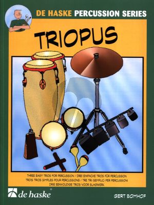 Bomhof Triopus 3 Easy Trios for Percussion Score and Parts