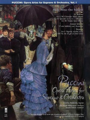 Puccini Opera Arias for Soprano with Orchestra Vol.1 (Bk-Cd) (MMO)