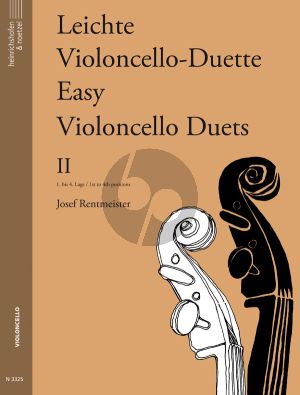 Rentmeister Leichte Violoncello Duette Vol.2 2 Violoncellos