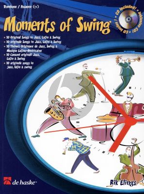Elings Moments of Swing Trombone [BC] (Bk-Cd) (interm.-adv.)