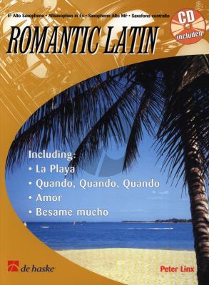 Linx Romantic Latin for Alto Saxophone (Bk-Cd) (medium)