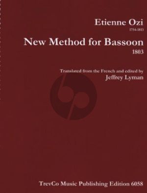 Ozi New Method for Bassoon 1803 (Lyman)
