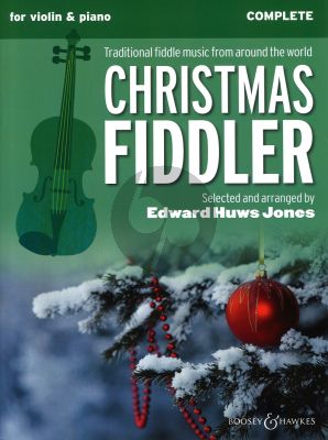 Christmas Fiddler (with Optional Violin Accompaniment, Easy Violin and Guitar)