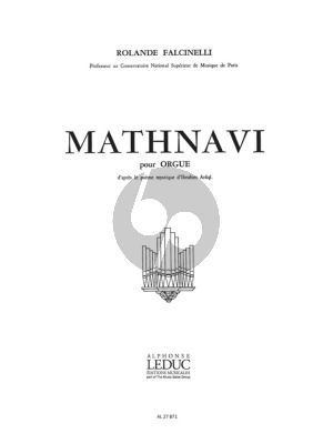 Falcinelli Mathnavi Op. 50 pour Orgue