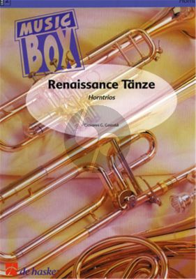 Gastoldi Renaissance Tanze 3 Horns (Score/Parts) (Arthur Eglin)