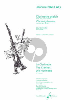 Clarinette Plaisir Vol.2 22 Etudes