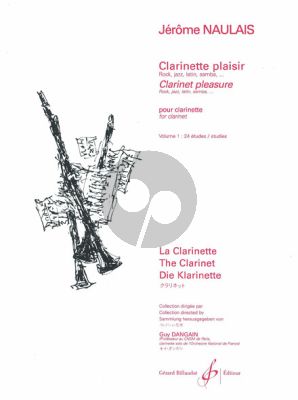 Naulais Clarinette Plaisir Vol.1 24 Etudes