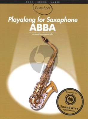 Abba Guest Spot Playalong (Alto Sax.) (Bk-Ebook-Audio) (interm.)