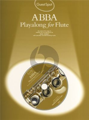 Abba for Flute Guest Spot Playalong Book with Cd (Intermediate)