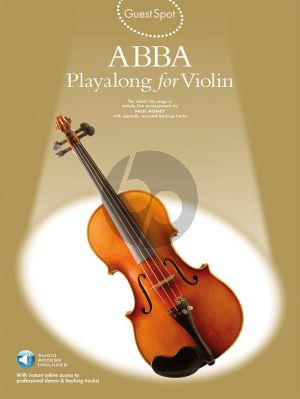 Guest Spot Playalong for Violin (Book with Audio Online)