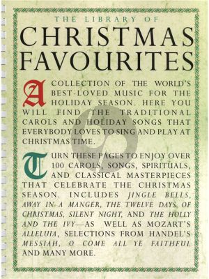 Library of Christmas Favourits Piano-Vocal-Guitar