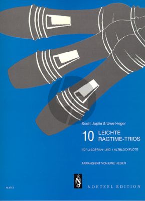 Joplin 10 Leichte Ragtime Trios 3 Blockfl. (SSA)
