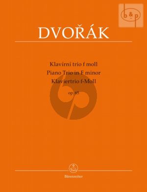 Trio f-minor Op.65 (Vi.-Vc.-Piano) (Score/Parts)
