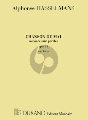 Hasselmans Chanson de Mai Op. 40 pour Harpe (Romance sans Paroles)