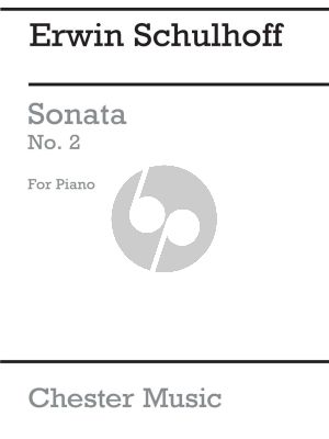 Schulhoff Sonata No. 2 Piano solo