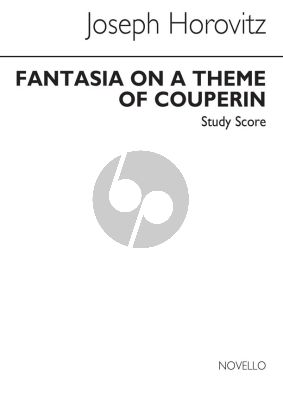 Horovitz Fantasia on a Theme of Couperin Study Score