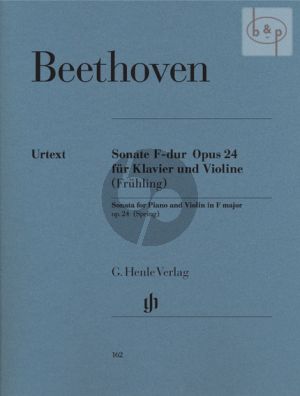 Sonata Op.24 F-major (Fruhlings-Sonate) Violin and Piano