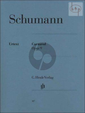 Carnaval Opus 9 Klavier (edited by Ernst Herttrich)