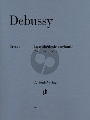 Debussy La Cathedrale Engloutie (from Preludes Vol.1) (Henle-Urtext)