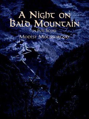 Mussorgsky A Night on the Bald Mountain Full Score (Dover)