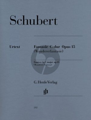 Schubert Fantasie C-dur D.760 "Wandererfantasie" fur Klavier (Ernst Herttrich) (Henle-Urtext)