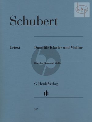 Duos Violine-Klavier (edited by Ernst Herttrich) (fingering by H.M.Theopold)