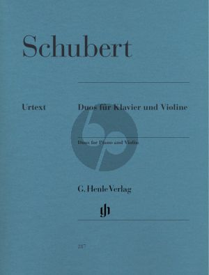 Schubert Duos Violine-Klavier (Edited by Ernst Herttrich, Fingering Piano by H.M.Theopold and Fingering and bowing Violin by Max Rostal) (Henle-Urtext)