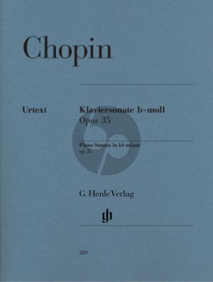 Chopin Sonate No. 2 Op. 35 b-moll Piano solo (Ewald Zimmermann) (Henle-Urtext)