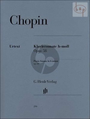 Chopin Sonate No.3 Op.58 h-moll Klavier (Ewald Zimmermann)