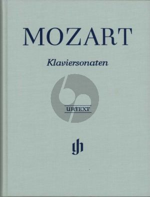 Mozart Sonatas (Vol.1 - 2 Complete) (Piano) (edited by Ernst Herttrich) (Henle-Urtext) (Clothbound)