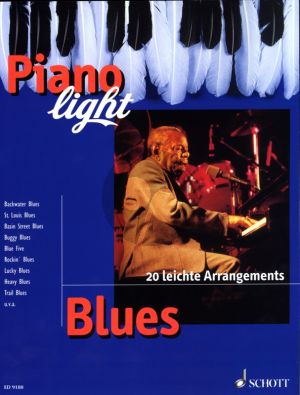 Gruber Blues Klavier (20 leichte Arrangements) (Grade 1 - 2)