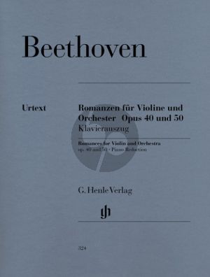 Beethoven 2 Romanzen Op.40 G-dur und Op.50 F-dur Violine und Klavier (Shin Augustinus Kojima) (Henle-Urtext)