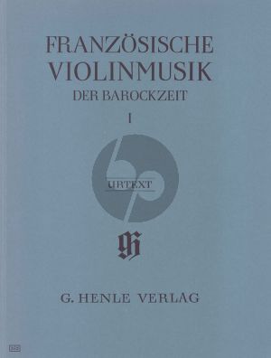 Franzosische Violinmusik der Barockzeit Vol.1