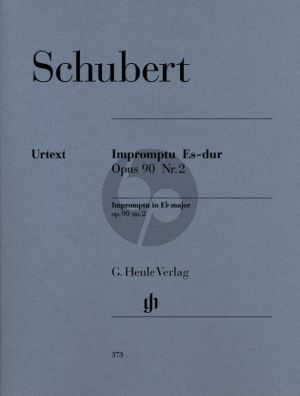 Schubert Impromtu E-flat major Op.90 No.2 for Piano Solo (Edited and Fingering by Walter Gieseking) (Henle-Urtext)