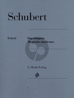 Schubert Impromptus & Moments Musicaux Klavier (Walter Gieseking) (Henle-Urtext)