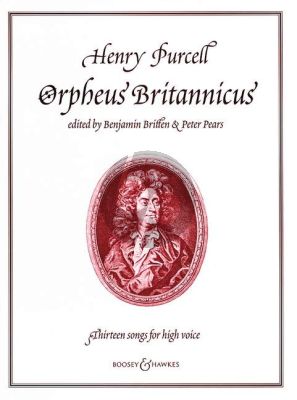 Purcell 13 Songs from Orpheus Britannicus High Voice-Piano