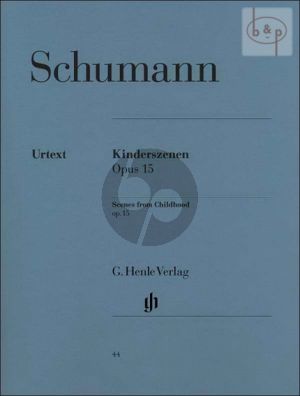 Schumann Kinderszenen Op.15 Piano (Ernst Herttrich) (Henle-Urtext)