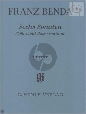 6 Sonatas (edited by Sonja Gerlach)