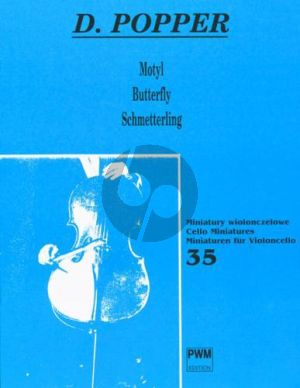 Popper Schmetterling Op.3 No.4 Violoncello-Piano