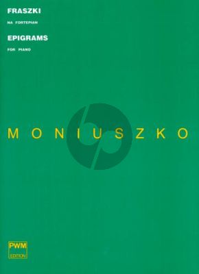 Moniuszko Epigrams for Piano solo