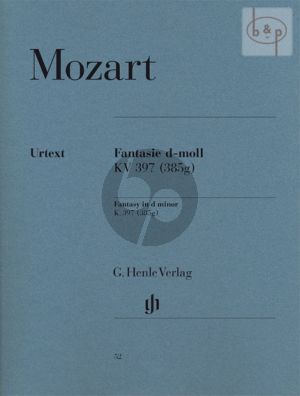 Fantasie d-moll KV 397 (385g) Klavier