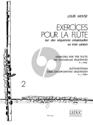 Moyse Exercices sur des Sequences Inhabituelles Vol. 2 Flute